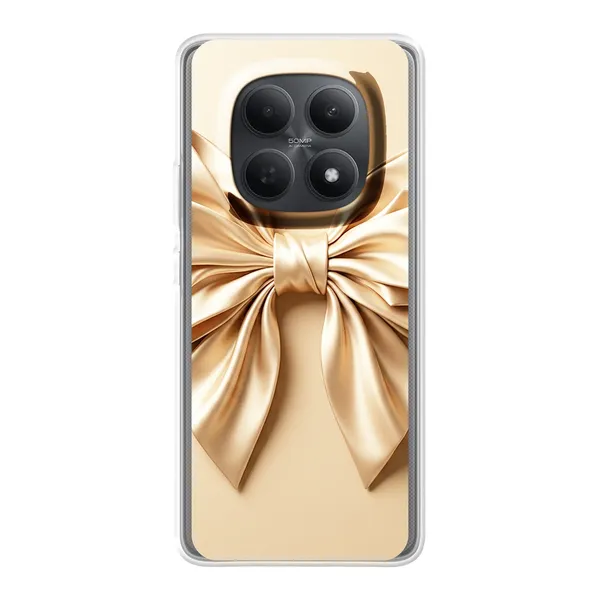 Champagne Satin Origami Bow Case