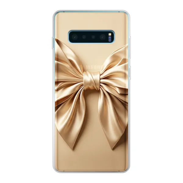 Champagne Satin Origami Bow Case