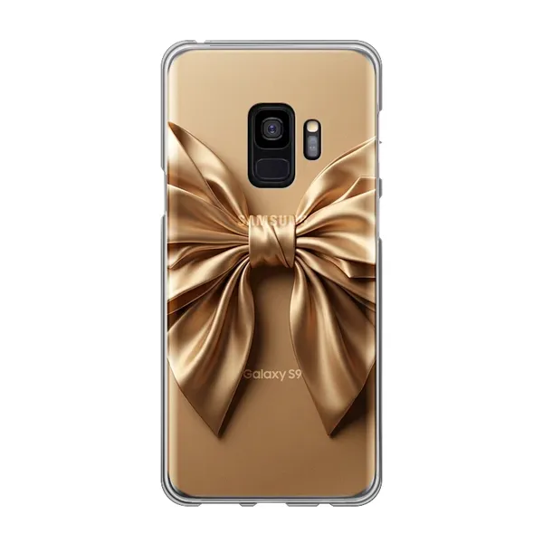 Champagne Satin Origami Bow Case