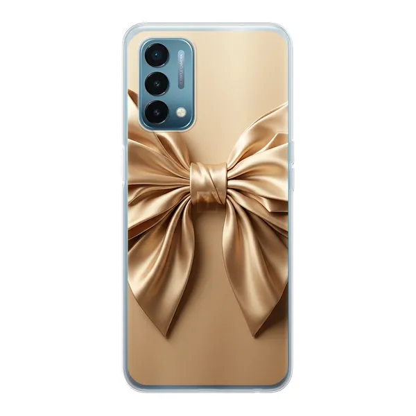 Champagne Satin Origami Bow Case