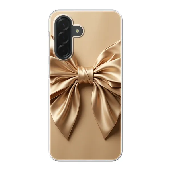 Champagne Satin Origami Bow Case