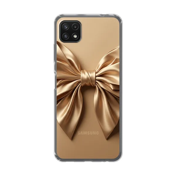 Champagne Satin Origami Bow Case