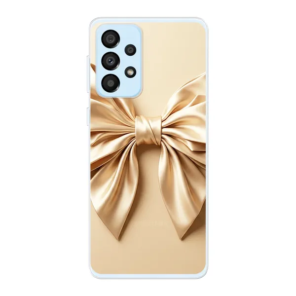 Champagne Satin Origami Bow Case