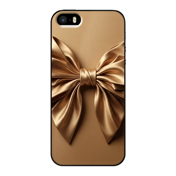 Champagne Satin Origami Bow Case