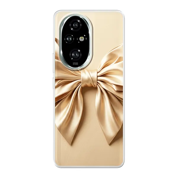 Champagne Satin Origami Bow Case