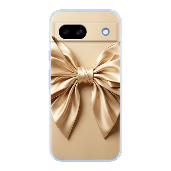 Champagne Satin Origami Bow Case