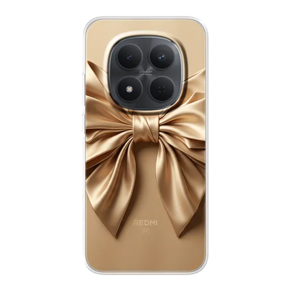 Champagne Satin Origami Bow Case