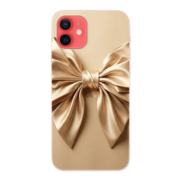 Champagne Satin Origami Bow Case