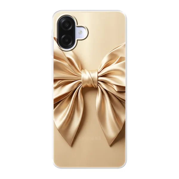 Champagne Satin Origami Bow Case
