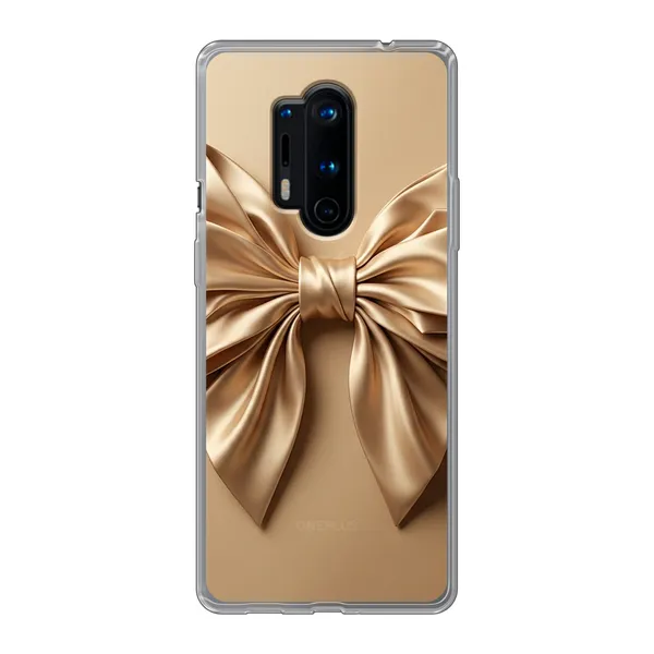 Champagne Satin Origami Bow Case