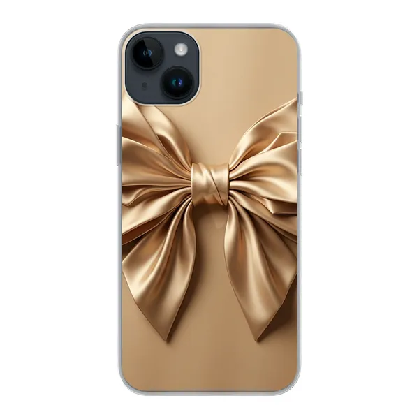 Champagne Satin Origami Bow Case