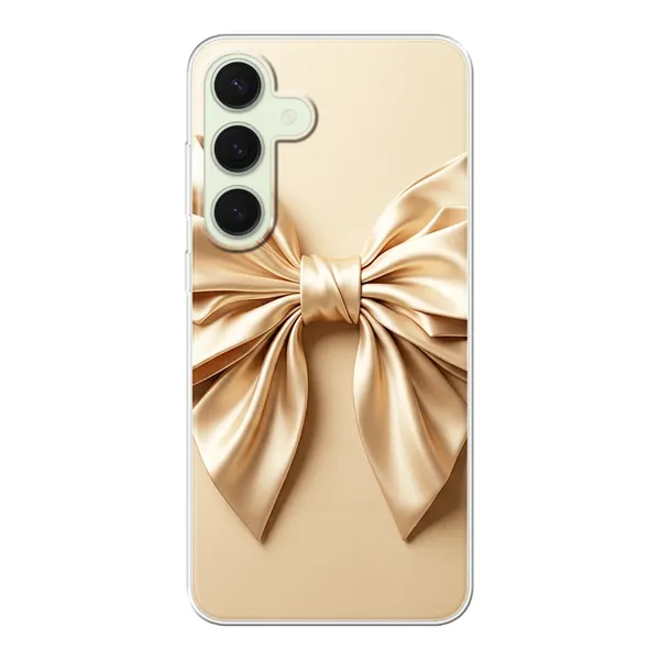 Champagne Satin Origami Bow Case