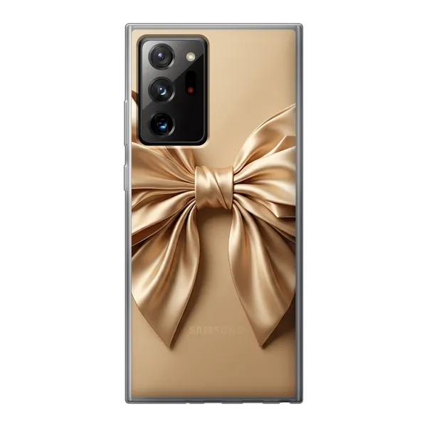 Champagne Satin Origami Bow Case