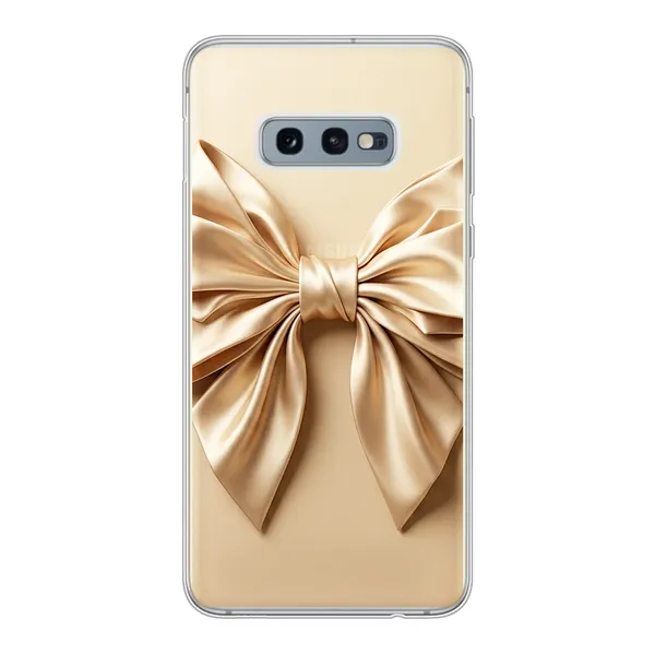 Champagne Satin Origami Bow Case