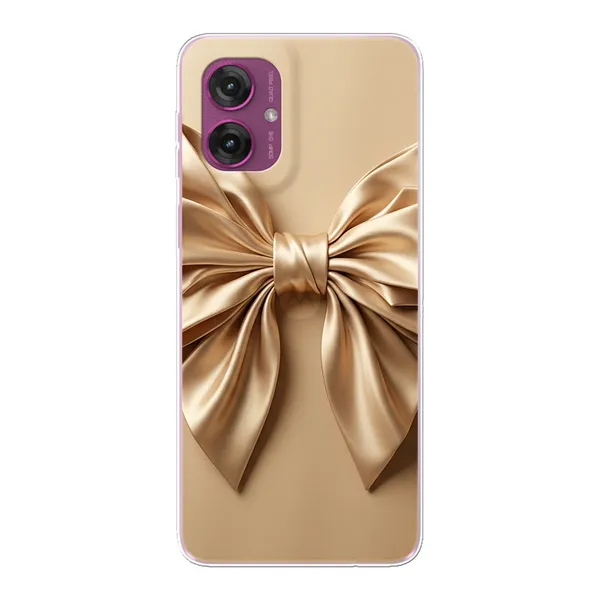 Champagne Satin Origami Bow Case