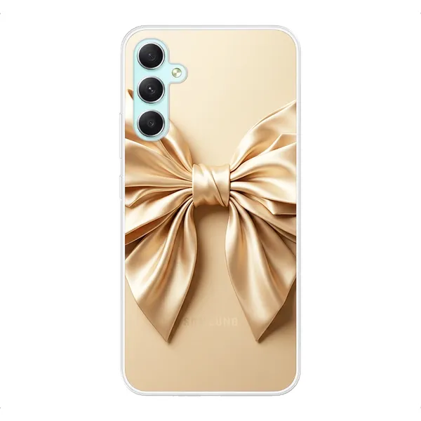 Champagne Satin Origami Bow Case