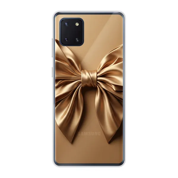 Champagne Satin Origami Bow Case