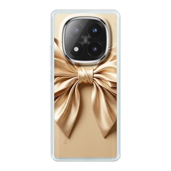 Champagne Satin Origami Bow Case