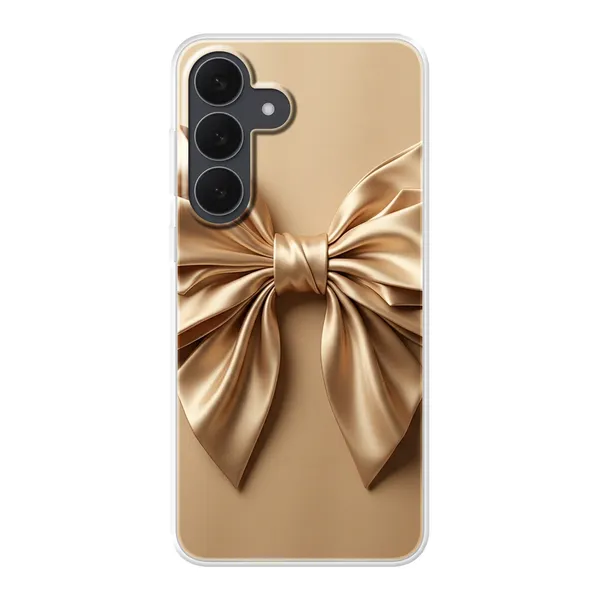 Champagne Satin Origami Bow Case