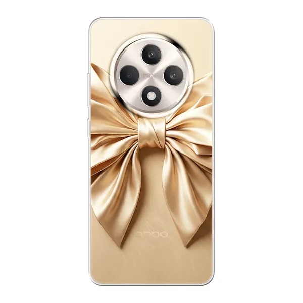 Champagne Satin Origami Bow Case