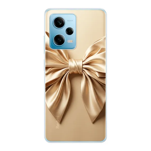 Champagne Satin Origami Bow Case