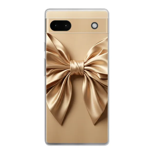 Champagne Satin Origami Bow Case