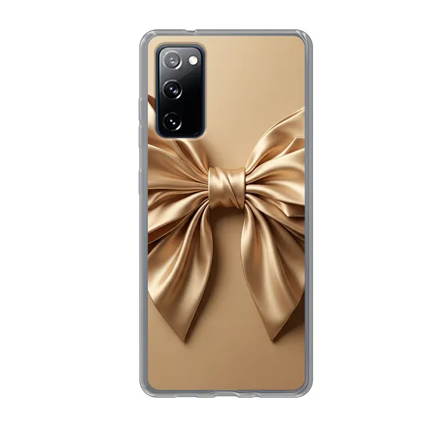 Champagne Satin Origami Bow Case