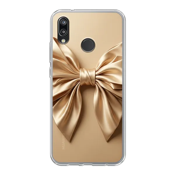 Champagne Satin Origami Bow Case