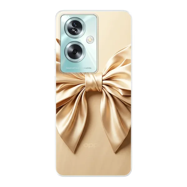 Champagne Satin Origami Bow Case