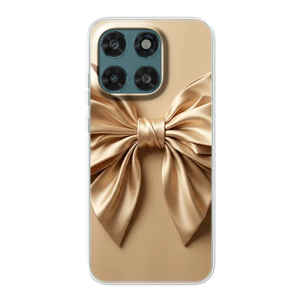 Champagne Satin Origami Bow Case