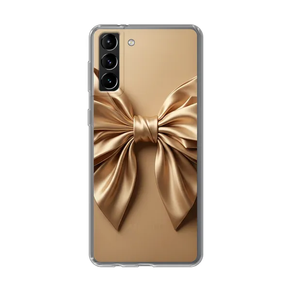 Champagne Satin Origami Bow Case