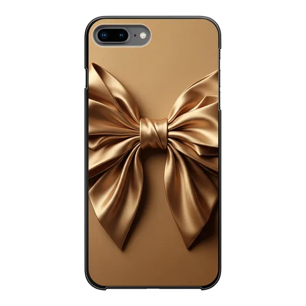 Champagne Satin Origami Bow Case