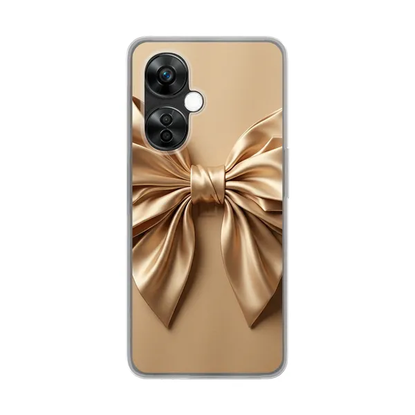 Champagne Satin Origami Bow Case