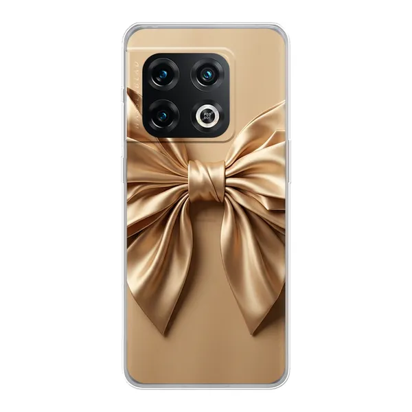 Champagne Satin Origami Bow Case