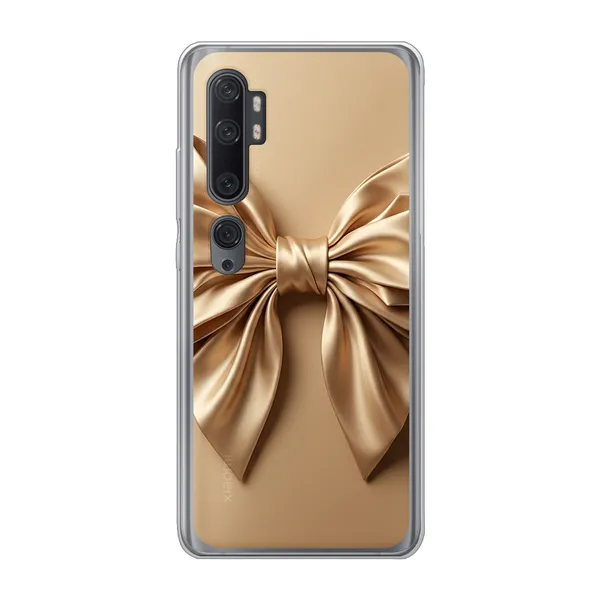 Champagne Satin Origami Bow Case