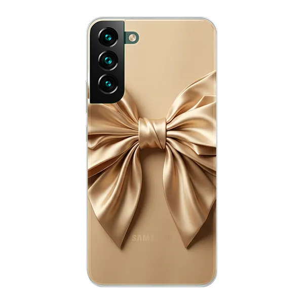 Champagne Satin Origami Bow Case
