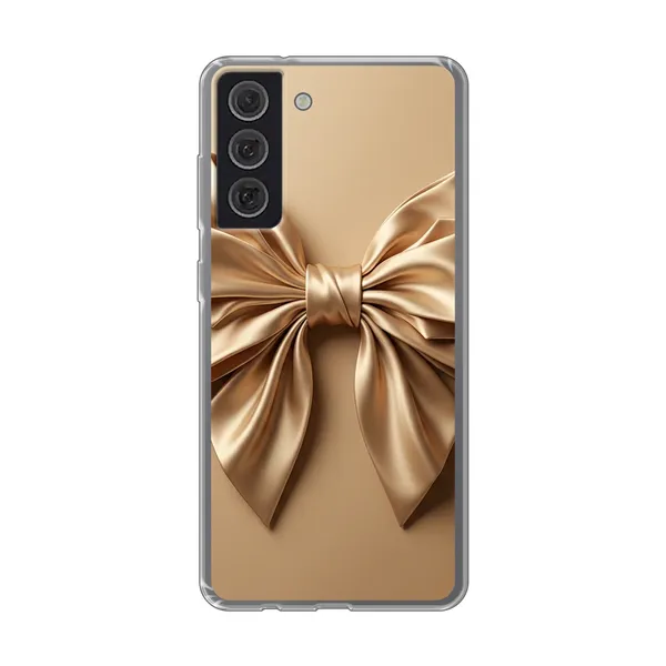 Champagne Satin Origami Bow Case