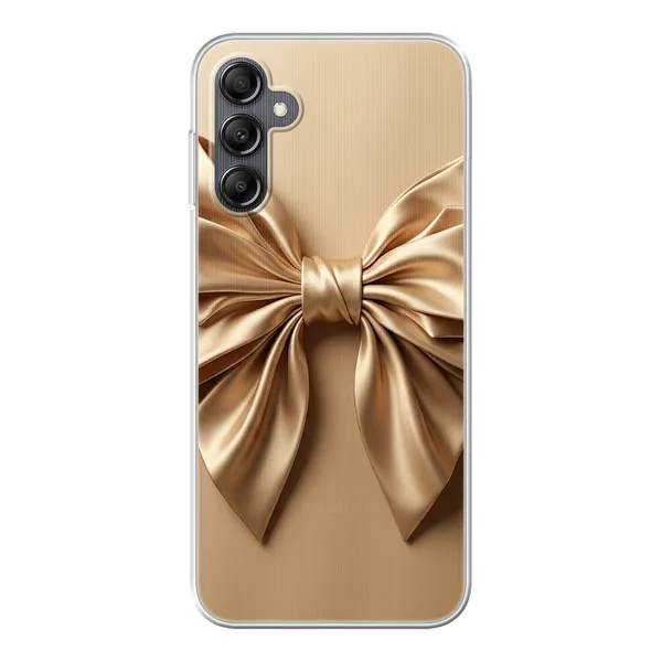 Champagne Satin Origami Bow Case