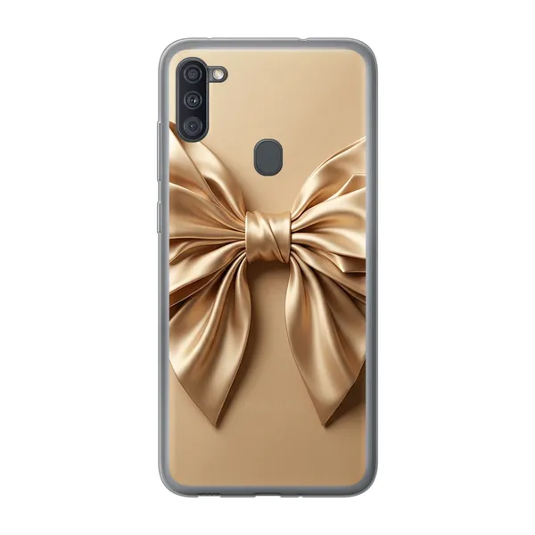 Champagne Satin Origami Bow Case