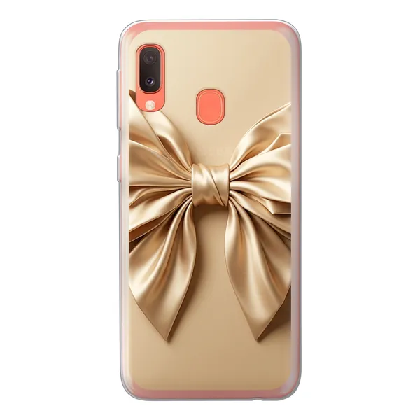 Champagne Satin Origami Bow Case