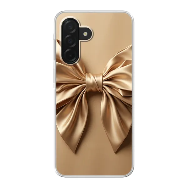 Champagne Satin Origami Bow Case