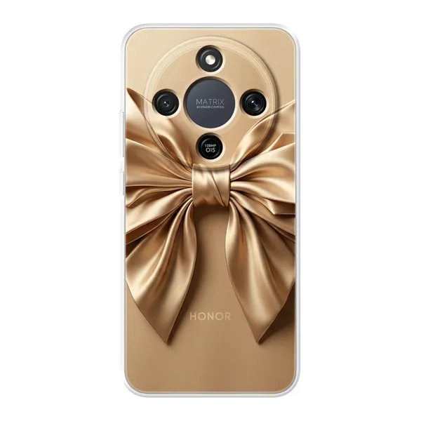 Champagne Satin Origami Bow Case