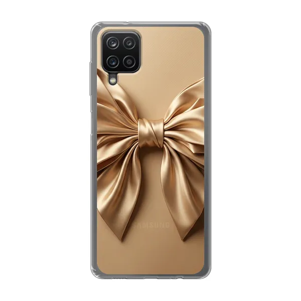 Champagne Satin Origami Bow Case