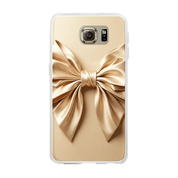 Champagne Satin Origami Bow Case