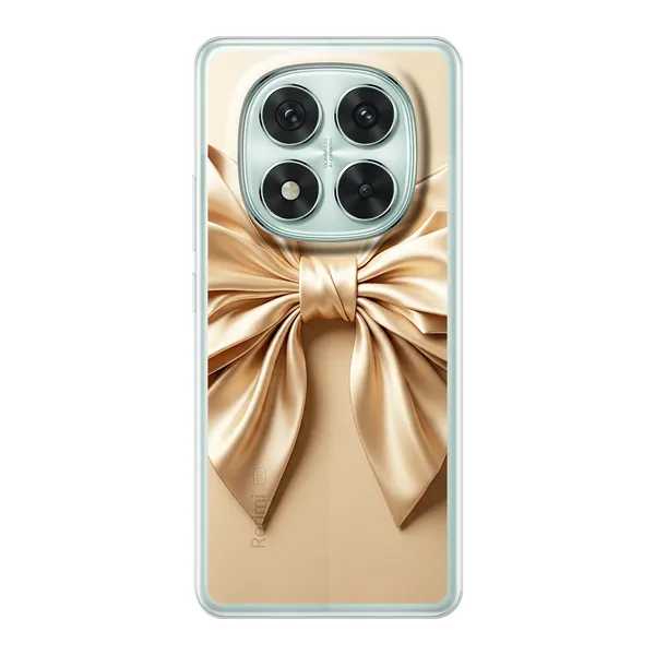 Champagne Satin Origami Bow Case