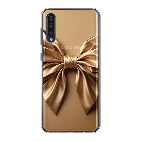 Champagne Satin Origami Bow Case