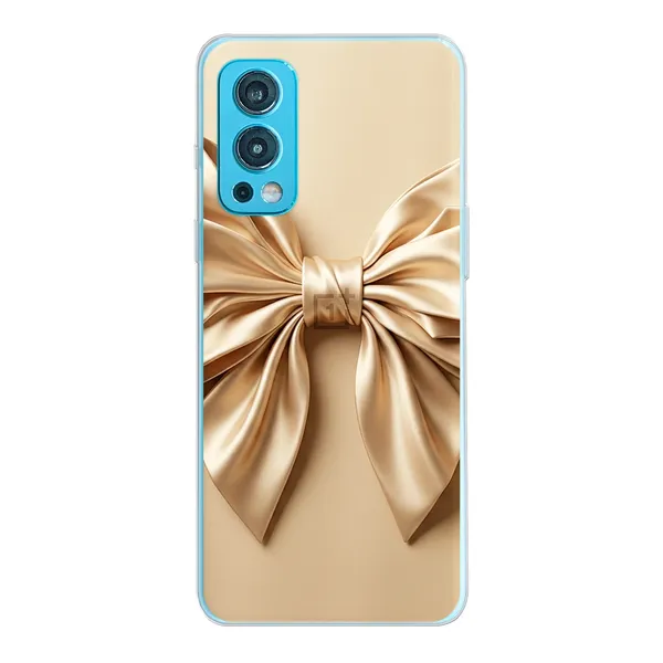Champagne Satin Origami Bow Case