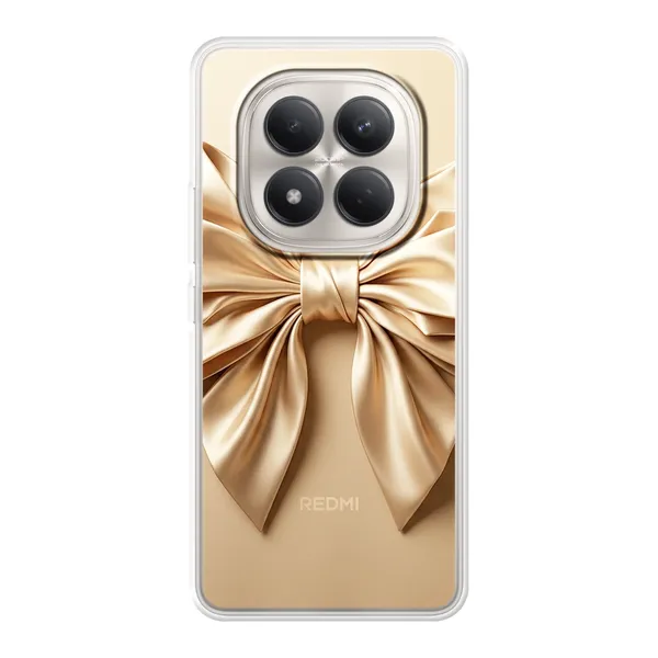 Champagne Satin Origami Bow Case