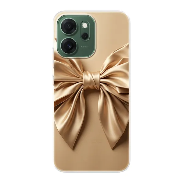 Champagne Satin Origami Bow Case