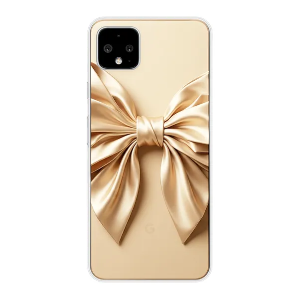 Champagne Satin Origami Bow Case
